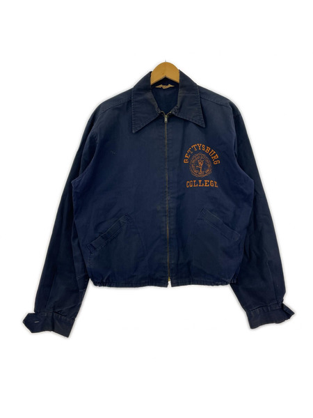 Champion ジャケット 50s~60s スイングトップ ネイビー M