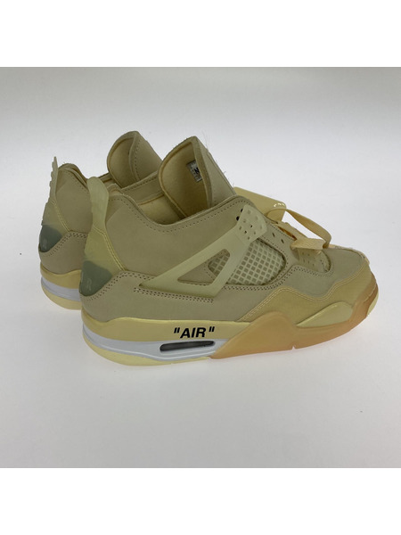 Off-White×NIKE/WMNS Air Jordan 4 SP Sail/CV9388-100