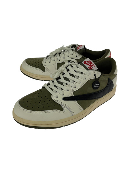 NIKE×Travis Scott AIR JORDAN 1 LOW OG SP Reverse Olive