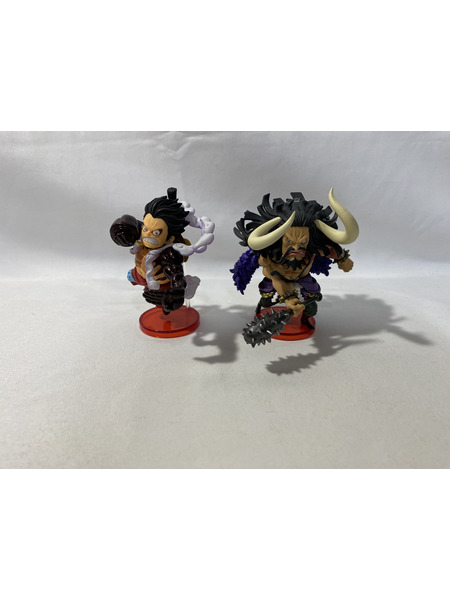 ワールドコレクタブルフィギュア ルフィ＆カイドウ