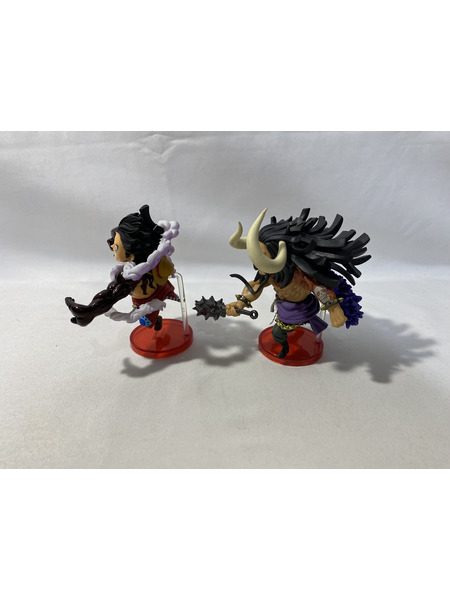 ワールドコレクタブルフィギュア ルフィ＆カイドウ