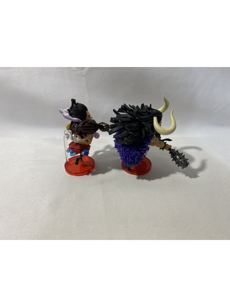 ワールドコレクタブルフィギュア ルフィ＆カイドウ