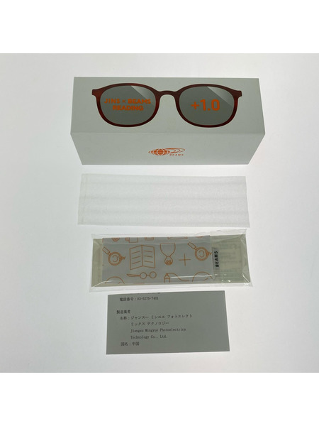 BEAMS ソノ他 ×JINS リーディンググラス +1.0