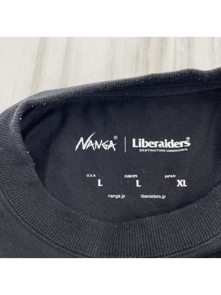 Liberaiders×NANGA X LIBERAIDERS ECO HYBRID L/S TEE（XL）[値下]