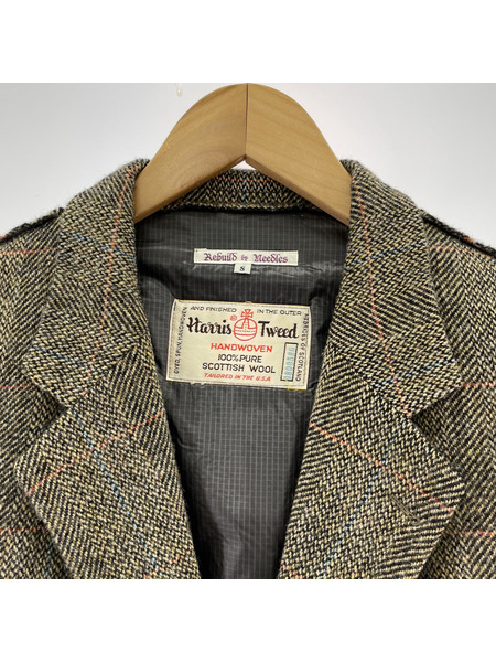 Rebuild by Needles Harris Tweed COVERED JACKET J0297(S)