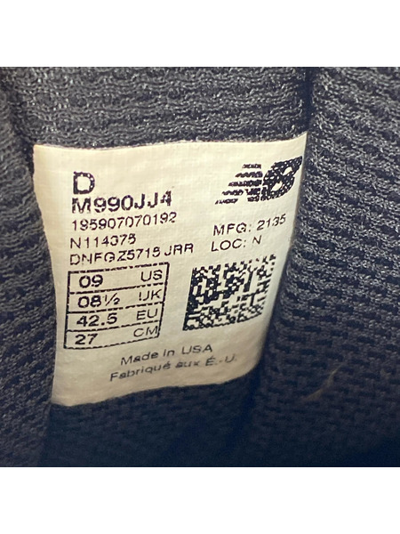 NEW BALANCE スニーカー ×JJJJound 990V4 M990JJ4 27.0cm[値下]