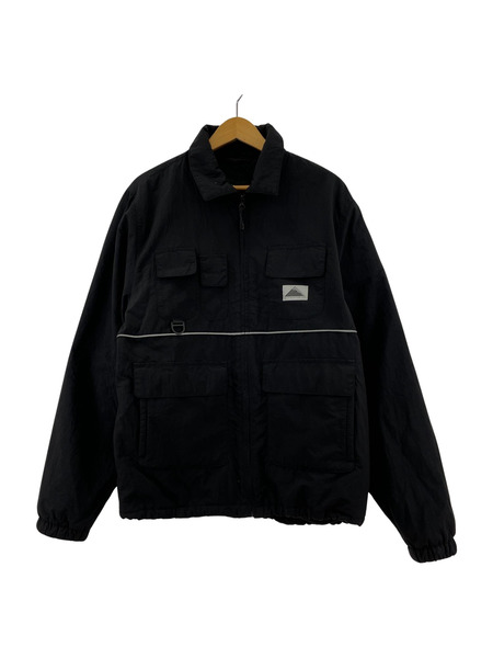 HUF サミットジャケット ナイロン ブラック（L）