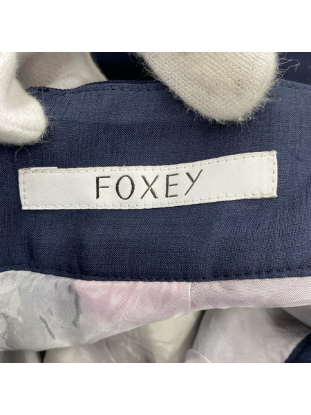 FOXEY ヒザ丈スカート NVY 38