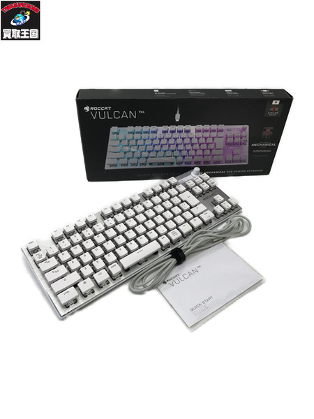  ROCCAT VULCAN コンパクトメカニカルキーボード ホワイト