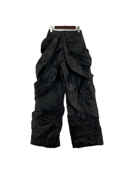 パンツ NUTEMPEROR PU LEATHER WIDE PANTS