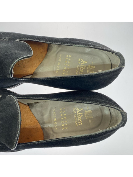 ALDEN シューズ BARNEYS NEW YORK別注 スウェードローファー