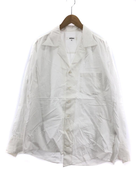 sulvam Broad Open Collar Shirt M ホワイト[値下]｜商品番号