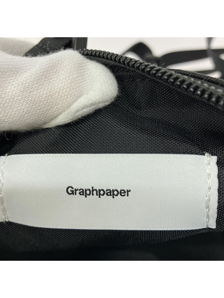 graphpaper nylon twill sacoche