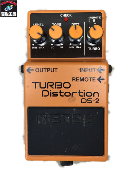 BOSS DS-2 TURBO DISTORTION ディストーション エフェクター オレンジ