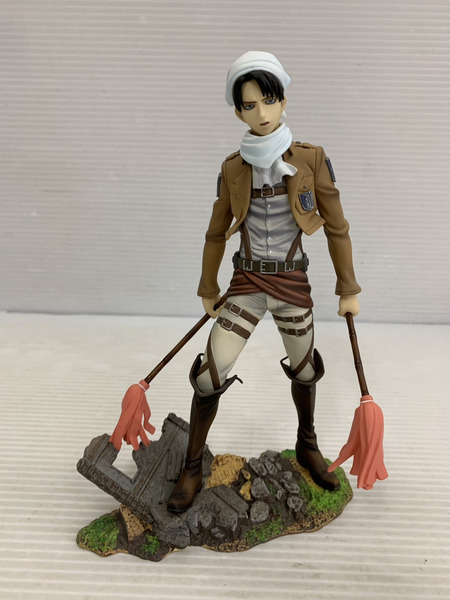 その他グッズ アニメ・コミックその他 千値練 BRAVE-ACT 1/8 リヴァイ お掃除版