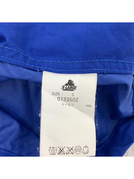 XLARGE ナイロンジャケット ブルー/ブラック (S)[値下]