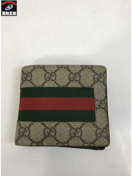 GUCCI/GGスプリーム/シェリーライン/コンパクトウ