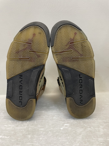 NIKE×Supreme Air Jordan 5 Retro Desert Camo 27.5cm 824371-201