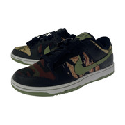 NIKE DUNK LOW SE BLACK MULTI CAMO スニーカー 迷彩 緑黒 25cm