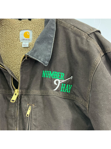 Carhartt ジャケット トラディッショナルジャケット 裏地ボア Ｌ ブラウン