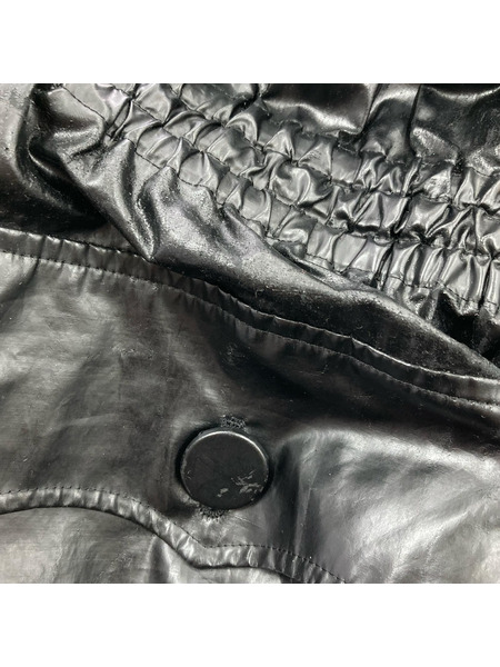 JEAN-PAUL GAULTIER CLASSIQUE 90s~ コーティング加工 ロングコート 40 黒