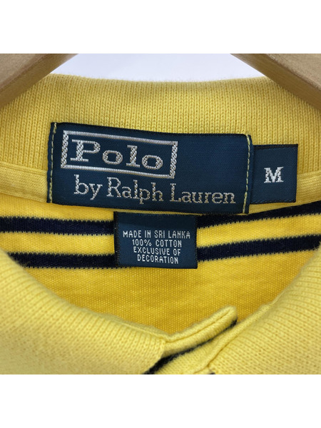 POLO RALPH LAUREN S/Sボーダーカットソー イエロー