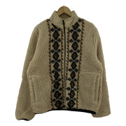 STUSSY Lima Jacquard Sherpa Jacket フリースジャケット118401 (S)[値下]