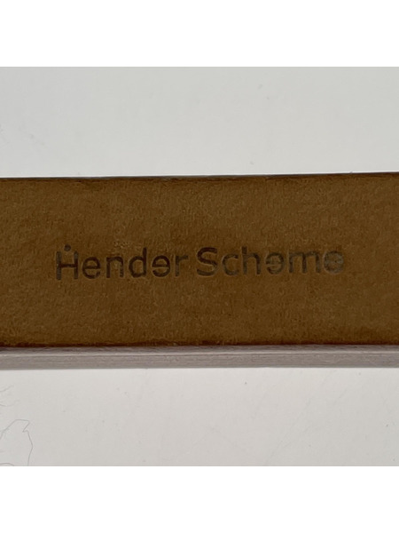 Hender Scheme ブロックウォレットチェーン ブラウン