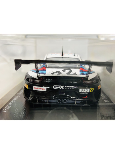 1/43スケールカー スパーク　1/43　 ポルシェ911　GT3R 2021
