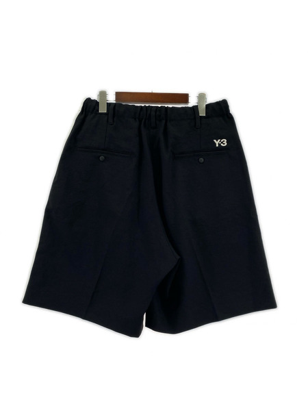 Y-3 ショートパンツ トラックパンツ ブラック（M）