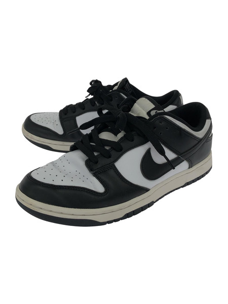 NIKE DUNK LOW RETRO BLACK size27 DD1391-100