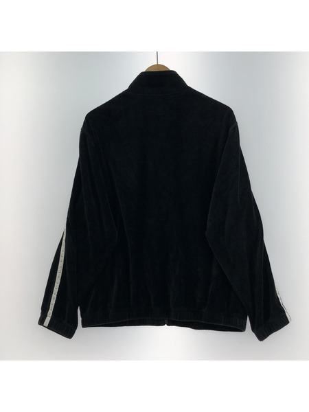 Supreme velour track jacket (M) ブラック