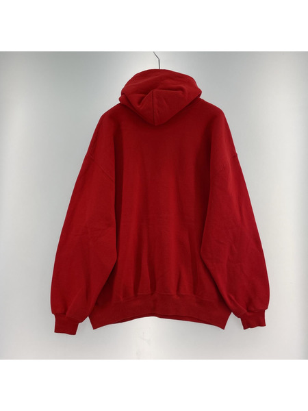 90s russell sweat hoodie 赤 XXL