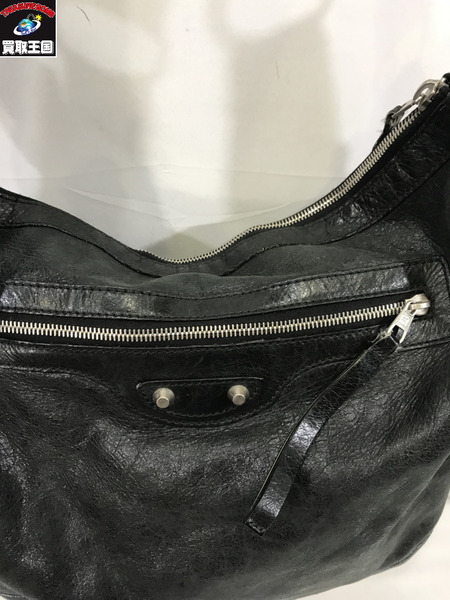 Balenciaga　ザ・デイ レザーショルダーバッグ　