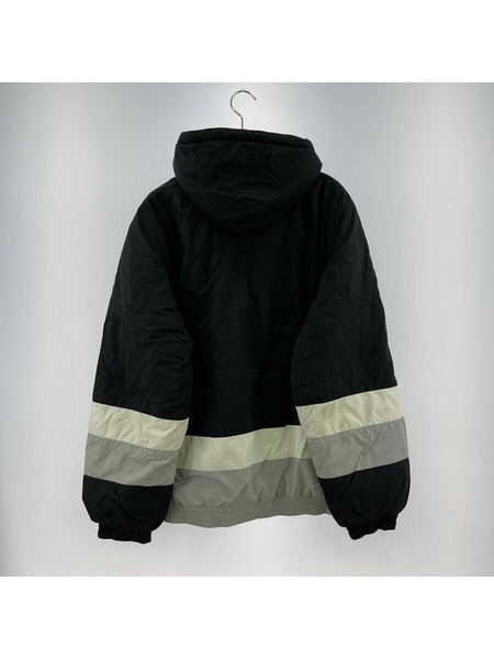 Supreme ダウンジャケット 17FW Puffy Hockey Pullover L
