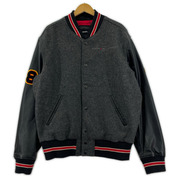 ジャケット ウールスタジャン 黒 L