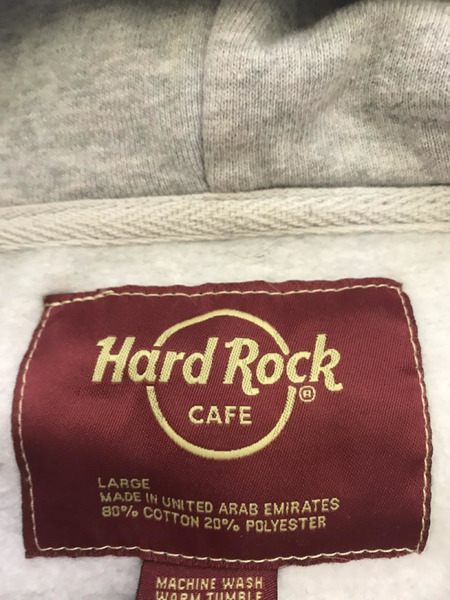 HARD ROCK CAFE 大阪スウェットPOパーカー(L)グレー[値下]