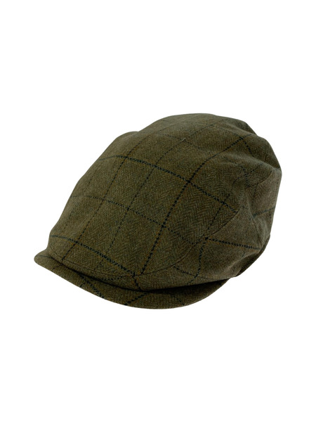 Barbour SPORTING TWEED HAT 緑系