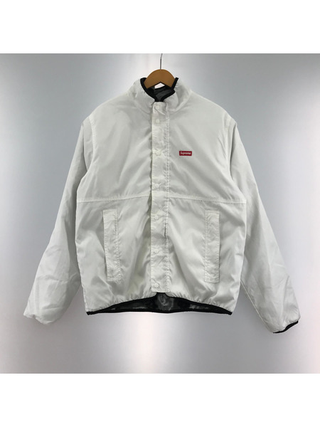 Supreme ブルゾン・ジャンパー 16aw Roses Sherpa Fleece Jacket 白 M