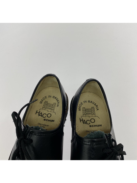 シューズ HACO SCHUH ドイツ製 サイドレース レザーシューズ