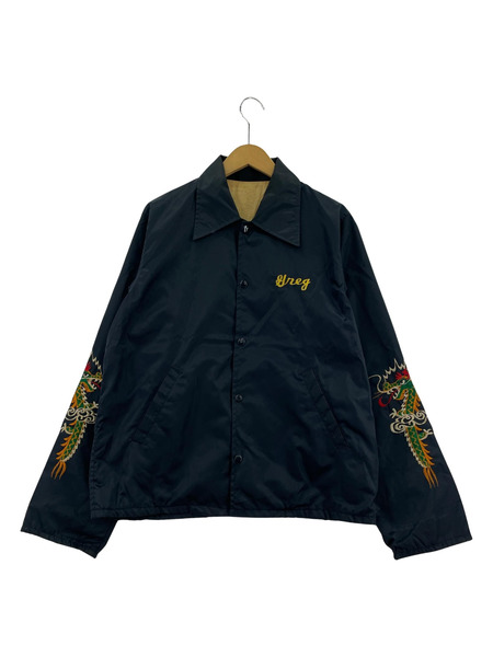 OLD・VINTAGE ジャケット 70s スーベニア コーチジャケット 紺