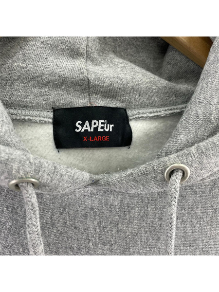 SAPeur パーカー ロッドマン ヒョウ柄 XL