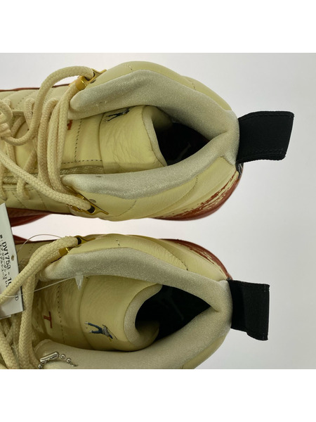 NIKEEastside Golf × Air Jordan12Muslin/Black Burnt Sunrise