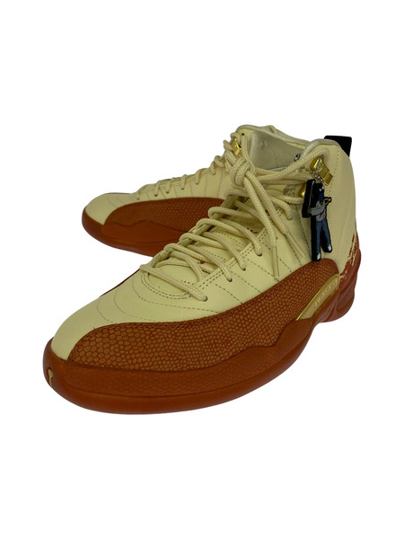 NIKEEastside Golf × Air Jordan12Muslin/Black Burnt Sunrise