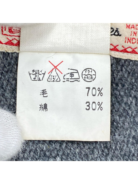 東洋エンタープライズ ジャケット style eyes WILDOATS BLANKET チマヨ 黒 灰 (L)