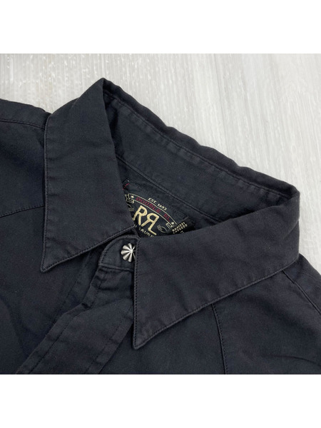 RRL 長袖シャツ スリムフィット ウエスタンシャツ S