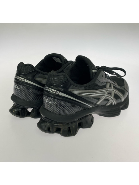 ASICS スニーカー GEL-KINETIC FLUENT/BLK/使用感有