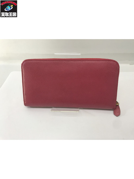 PRADA 長財布 サフィアーノ ピンク