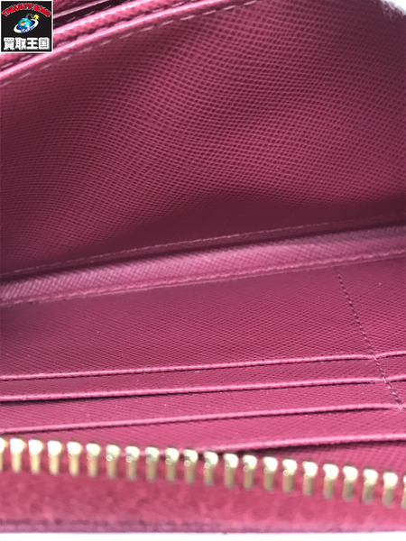 PRADA 長財布 サフィアーノ ピンク