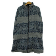 Desigual ソノ他 総柄リバーシブルナイロンコート 40 BLK